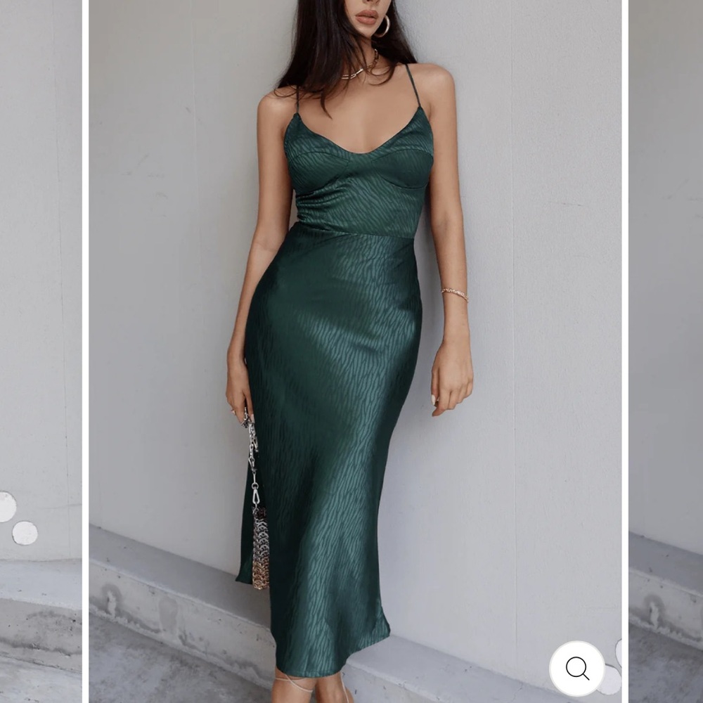 Nadia Slip Dress in BLACK